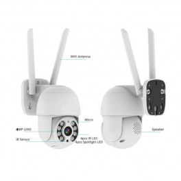 Ai Smart NVR Kits 4 DB-os kamerarendszer 4MP-es, IP66 cam-322
