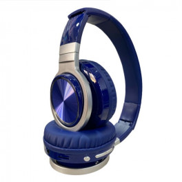 HZ-BT636 Vezeték Nélküli Fejhallgató RGB Fénnyel Kék