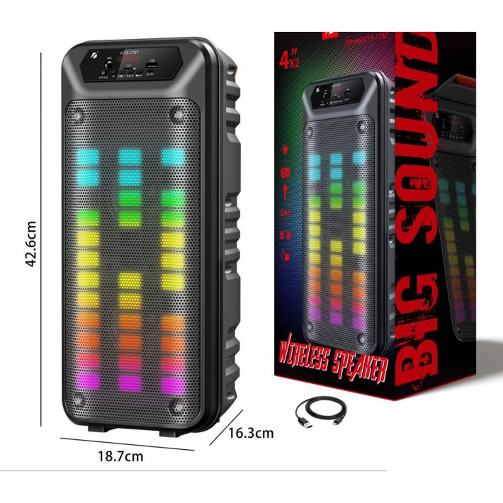 KTS-1787 Karaoke Bluetooth hangszóró