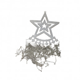 Kifeszíthető karácsonyfa formájú LED világítás szines 2m