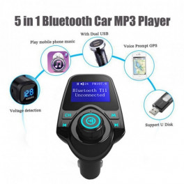 T11 Bluetooth FM transzmitter 2xUSB