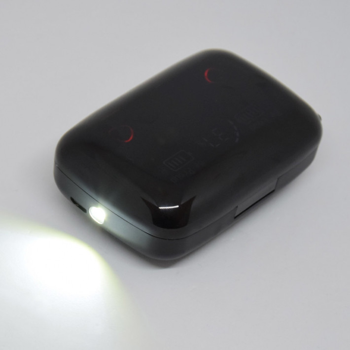 Bluetooth headset / Vezeték nélküli fülhallgató, Powerbank (M19)