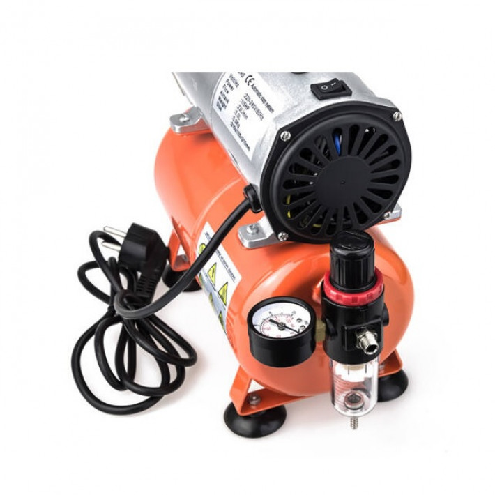 Haina airbrush mini olajmentes kompresszor 1100W 3liter H-1805 HM6307