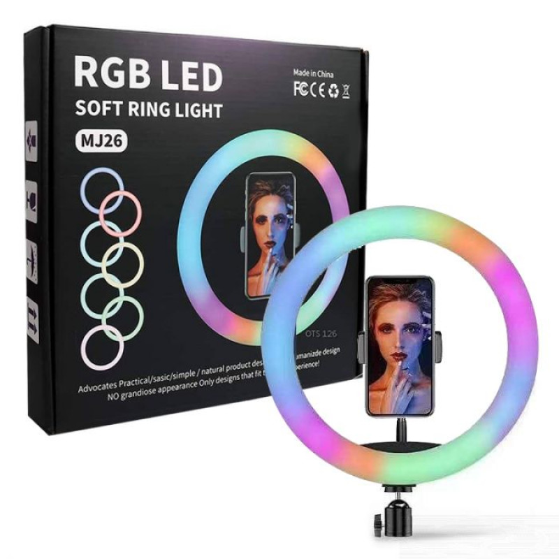 33cm-es színes (RGB LED) Szelfilámpa állvánnya...