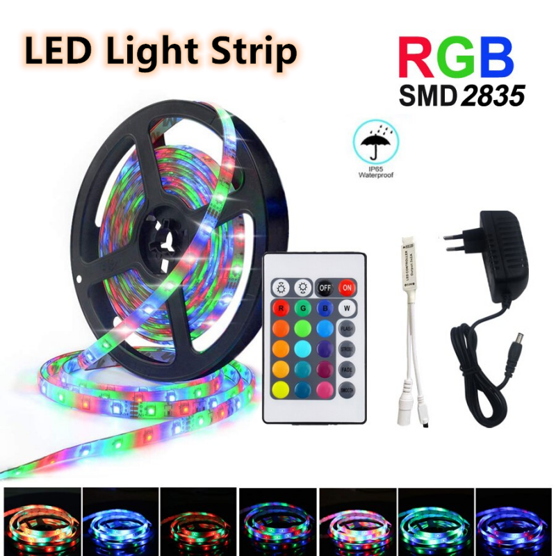 5 méteres színes RGB 2835 kültéri LED szalag s...