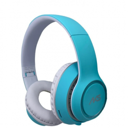 AKS100 Bluetooth Fejhallgató Kék