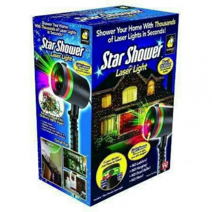 Star Shower Motion Laser Light