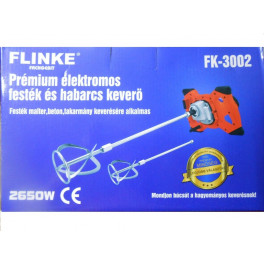 Flinke Elektromos keverő, ragadó habarcskeverő 2650W FK-3002