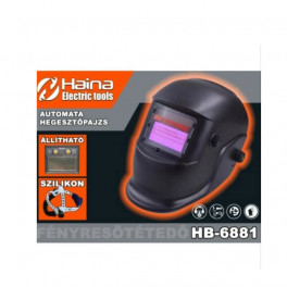 Haina HB-6881 Automata Fényresötétedő Hegesztőpajzs