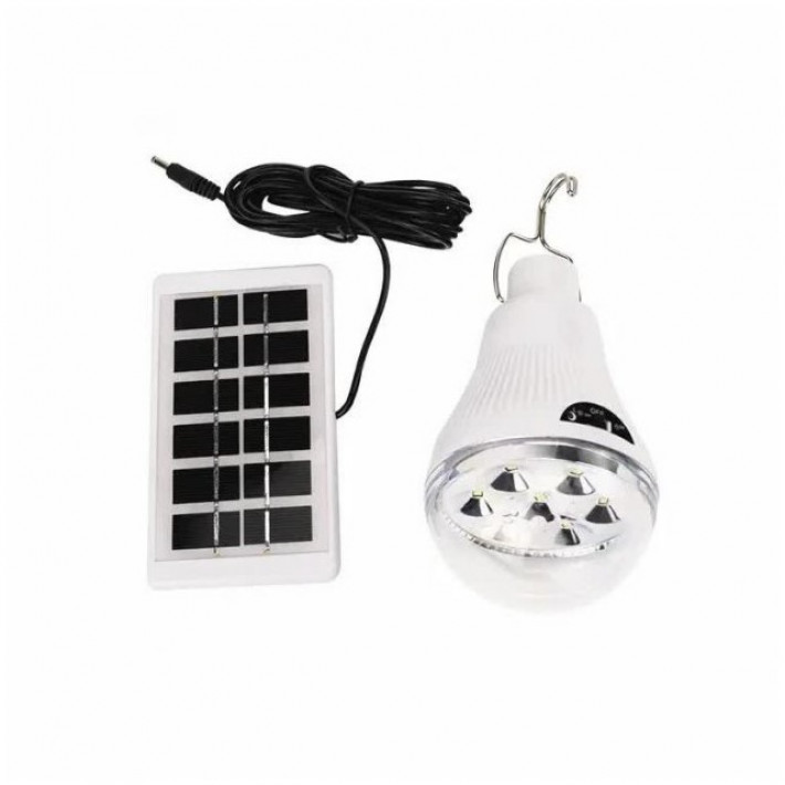 Újratölthető LED lámpa CL-028 napelemmel 10W 5600K 6V Led 