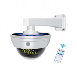 Napelemes biztonsági lámpa, kamera szimulátor - mozgásérzékelővel, távirányítóval / álkamera  QP2203