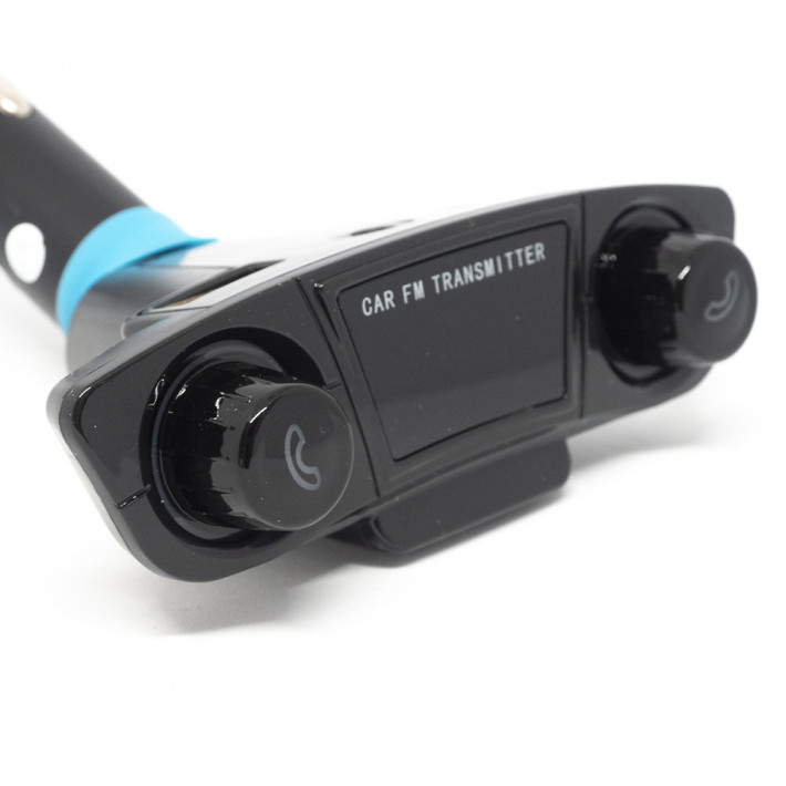 M20 Bluetooth vezeték nélküli FM transzmitter és kihangosító - AUX, TF, USB bemenet - LED kijelzővel
