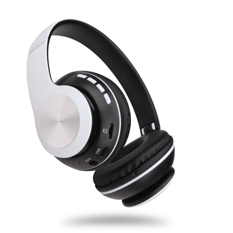 66BT Bluetooth Fejhallgató és Rádió (Fehér)