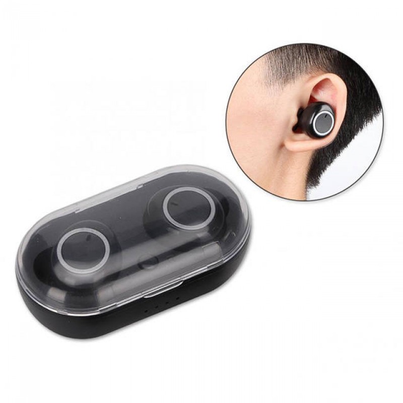 DT-2 Bluetooth 5.0 Vezeték Nélküli Fülhallgató Töltődobozban 