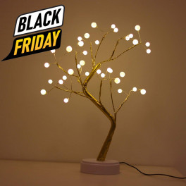 36 Led-Es Világító Bonsai Fa