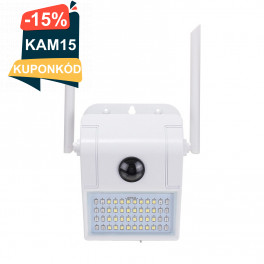 D6 Smart 1080P Kültéri Wifi IP Biztonsági Kamera és Kültéri Lámpa