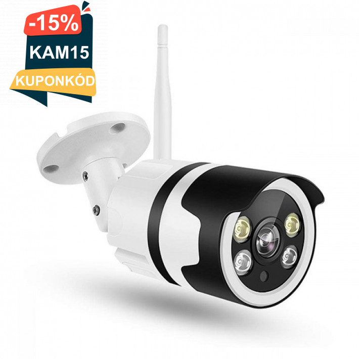 F-6003-4 Mozgásérzékelős HD  WiFi biztonsági kamera, Cloud funkcióval