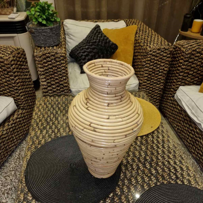 Bambusz váza 410x230