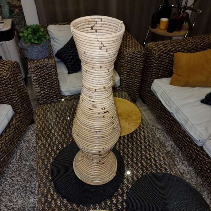 Bambusz váza 710x230