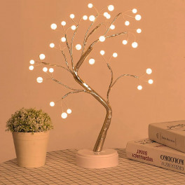 36 Led-Es Világító Bonsai Fa