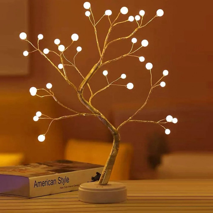 36 Led-Es Világító Bonsai Fa