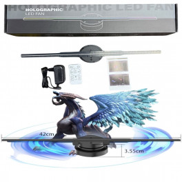3D Reklám Hologram 234 LED