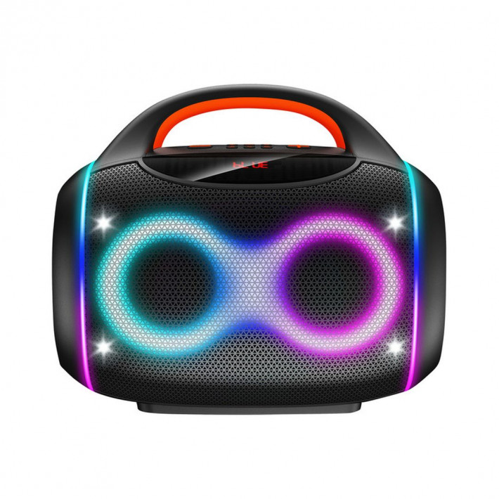 WGY-4402 hordozható Party hangszóró Dupla 4 hüvelykes RGB 50W 4500mah 