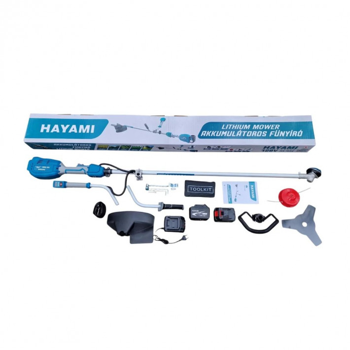 HAYAMI 128V akkus fűkasza HA-1034