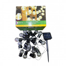 Kültéri napelemes fényfűzér 4m 20 Led YEIN-1116