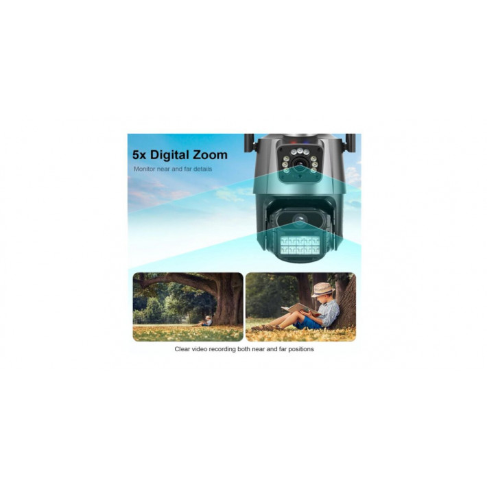 Kültéri Wi-Fi 4K IP Kamera TM-P11