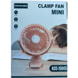 Csíptethető mini asztali ventilátor KOS-19005