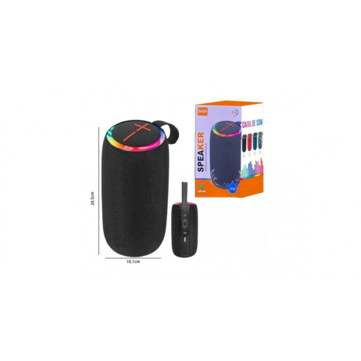 Hordozható RGB Bluetooth Hangszóró 14W, S400