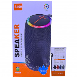 Hordozható RGB Bluetooth Hangszóró 14W, S400