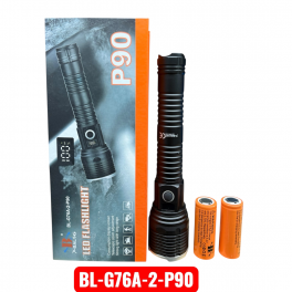 X-Balog alumínium LED zseblámpa BL-G76A-2-P90