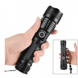 X-Balog alumínium LED zseblámpa BL-G76A-2-P90
