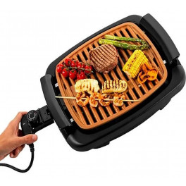 Füstmentes elektromos grillsütő tapadásmentes ráccsal