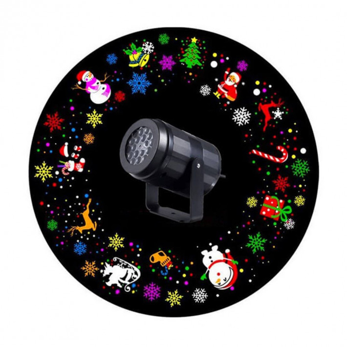 Ünnepi kültéri /beltéri Led projektor 