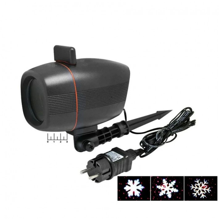 Karácsonyi Plug Kültéri Lézeres Projektor Kártyával