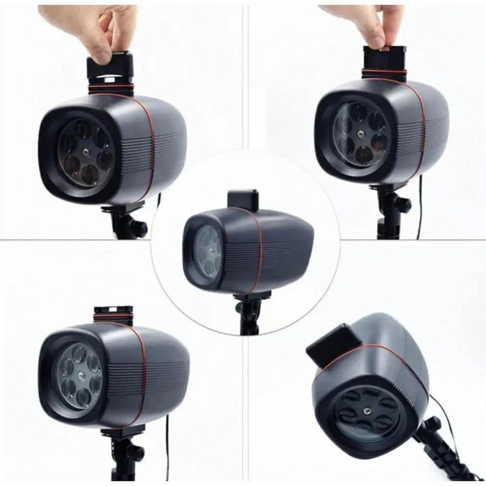 Karácsonyi Plug Kültéri Lézeres Projektor Kártyával