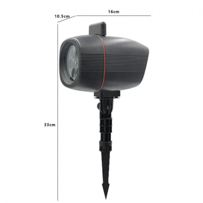 Karácsonyi Plug Kültéri Lézeres Projektor Kártyával