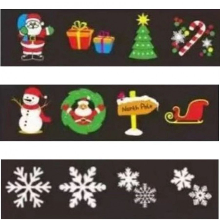 Karácsonyi Plug Kültéri Lézeres Projektor Kártyával