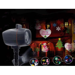 Karácsonyi Plug Kültéri Lézeres Projektor Kártyával