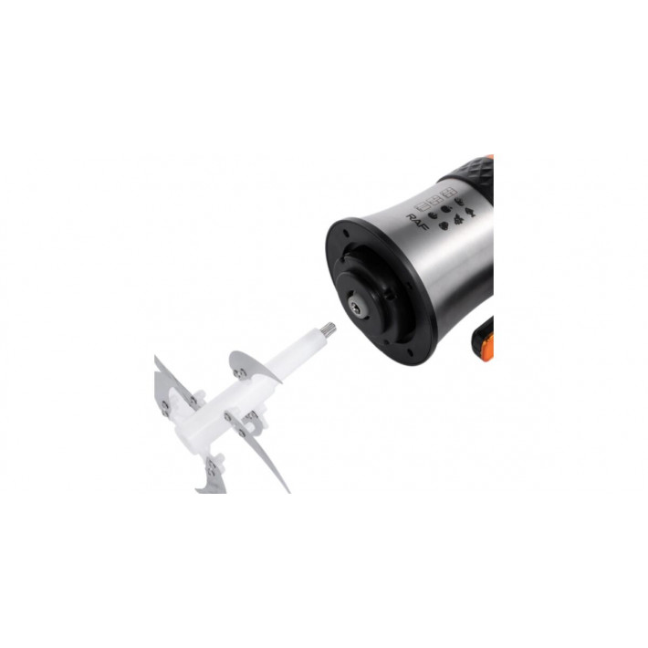 RAF R.7736 2 az 1-ben üveg és fém konyhai robotgép 3L 300W