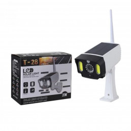 Napelemes Álkamera Lámpával és Mozgásérzékelővel T-28