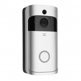 Intelligens otthoni HD videó ajtócsengő kamera 166 ° -os, Vezeték nélküli WiFi 
