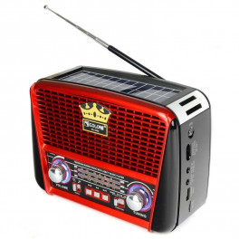 Napelemes Bluetooth hordozható multimédia lejátszó MP3 USB FM rádió RX-BT455S