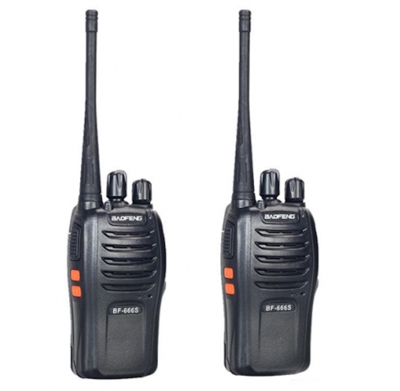 Baofeng BF-666S kétirányú rádió walkie talkie UHF 16CH egysávos adóvevő